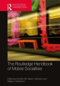 cover of the book The Routledge Handbook of Mobile Socialities