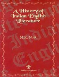 cover of the book A History of Indian English Literature