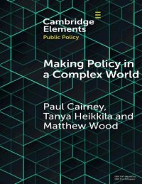 cover of the book Making Policy in a Complex World (Elements in Public Policy)