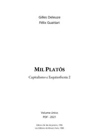 cover of the book Mil Platôs (volume único)