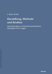 cover of the book Darstellung, Methode und Struktur (German Edition)