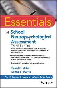 cover of the book Essentials of School Neuropsychological Assessment