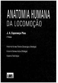 cover of the book Anatomia Humana da Locomoção