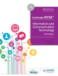 cover of the book Cambridge IGCSE information and communication technology.