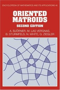 cover of the book Oriented matroids