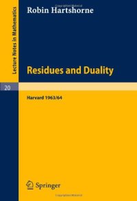 cover of the book Residues and duality