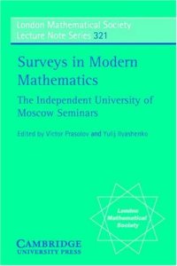 cover of the book Surveys in modern mathematics