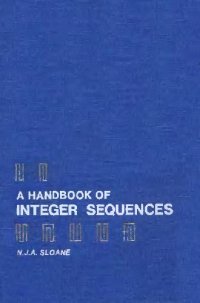 cover of the book A handbook of integer sequences