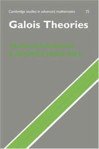 cover of the book Galois Theories