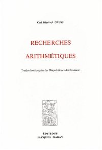 cover of the book Recherches arithmetiques