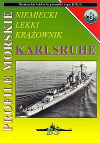 cover of the book Niemiecki lekki krazownik Karlsruhe