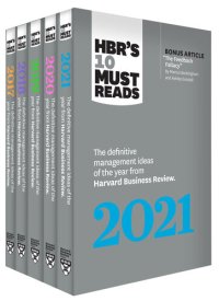 cover of the book 5 Years of Must Reads from HBR: 2021 Edition (5 Books) (HBR's 10 Must Reads)