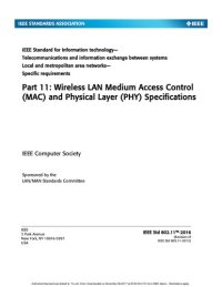 cover of the book IEEE Std 802.11(TM)-2016