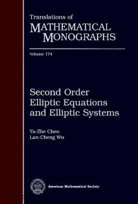 cover of the book Second Order Elliptic Equations and Elliptic Systems