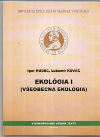 cover of the book Ekológia I (všeobecná ekológia)