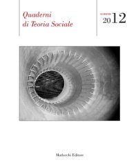 cover of the book Quaderni di Teoria Sociale 2012