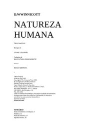 cover of the book Natureza Humana