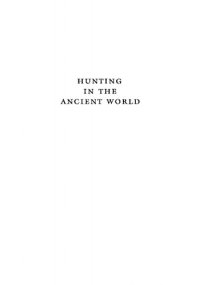 cover of the book Hunting in the Ancient World