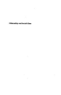 cover of the book Citizenship and Social Class