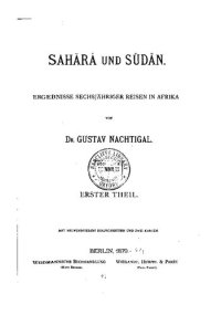 cover of the book Sahara und Sudan. Ergebnisse sechsjähriger Reisen in Afrika