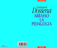 cover of the book Abbasso la pedagogia