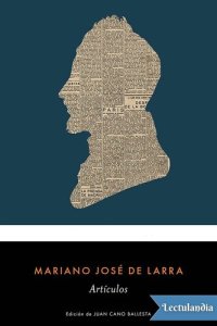 cover of the book Artículos