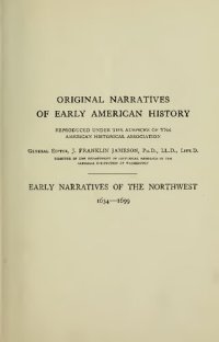 cover of the book Early Narratives of the Northwest 1634-1699