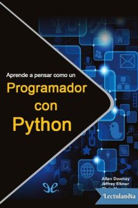 cover of the book Aprenda a pensar como un programador con Python