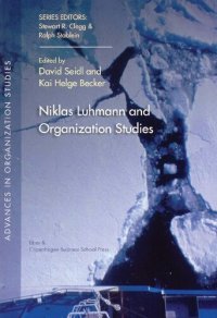 cover of the book Niklas Luhmann and organization studies