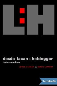 cover of the book Desde Lacan: Heidegger