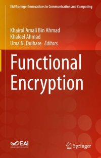 cover of the book Functional Encryption