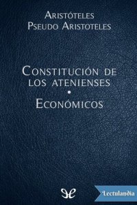 cover of the book Constitución de los atenienses - Económicos