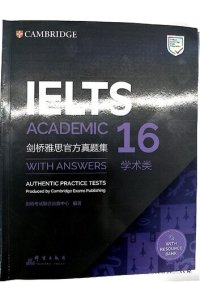 cover of the book IELTS 16 Academic Student's Book with Answers with Audio with Resource Bank (IELTS Practice Tests)