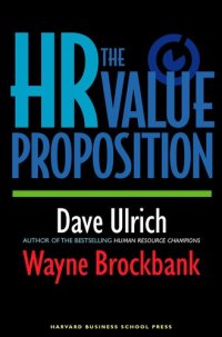 cover of the book The HR Value Proposition