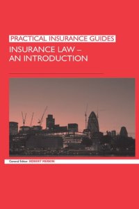 cover of the book Insurance Law: An Introduction