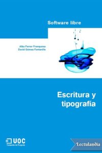 cover of the book Escritura y tipografía