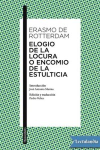 cover of the book Elogio de la locura o Encomio de la estulticia