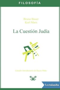 cover of the book La cuestión judía