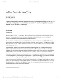 cover of the book A New Party of a New Type