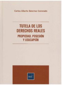 cover of the book TUTELA DE LOS DERECHOS REALES (PROPIEDAD, POSESIÓN Y USUCAPION)