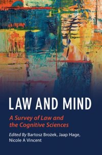 cover of the book Law and Mind: A Survey of Law and the Cognitive Sciences