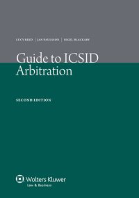 cover of the book Guide to ICSID arbitration.