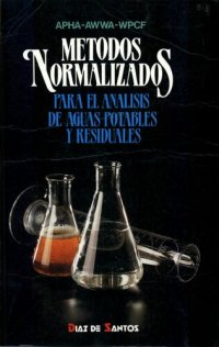 cover of the book MÉTODOS NORMALIZADOS Para el análisis de aguas potables y residuales