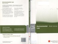 cover of the book Environmental law