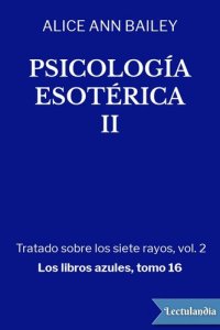 cover of the book Psicología esotérica II