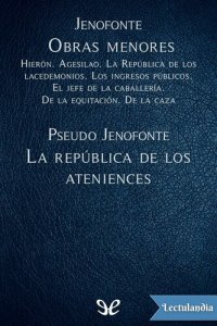 cover of the book Obras Menores & La república de los atenienses