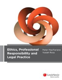 cover of the book Ethics, professional responsibility and legal practice