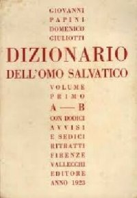 cover of the book Dizionario dell'omo salvatico