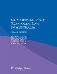 cover of the book IEL Commercial and Economic Law in Australia, 2nd edition [POD]