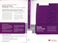 cover of the book Equity and trusts